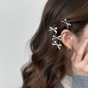 Mini Bow Clips - 2 pcs