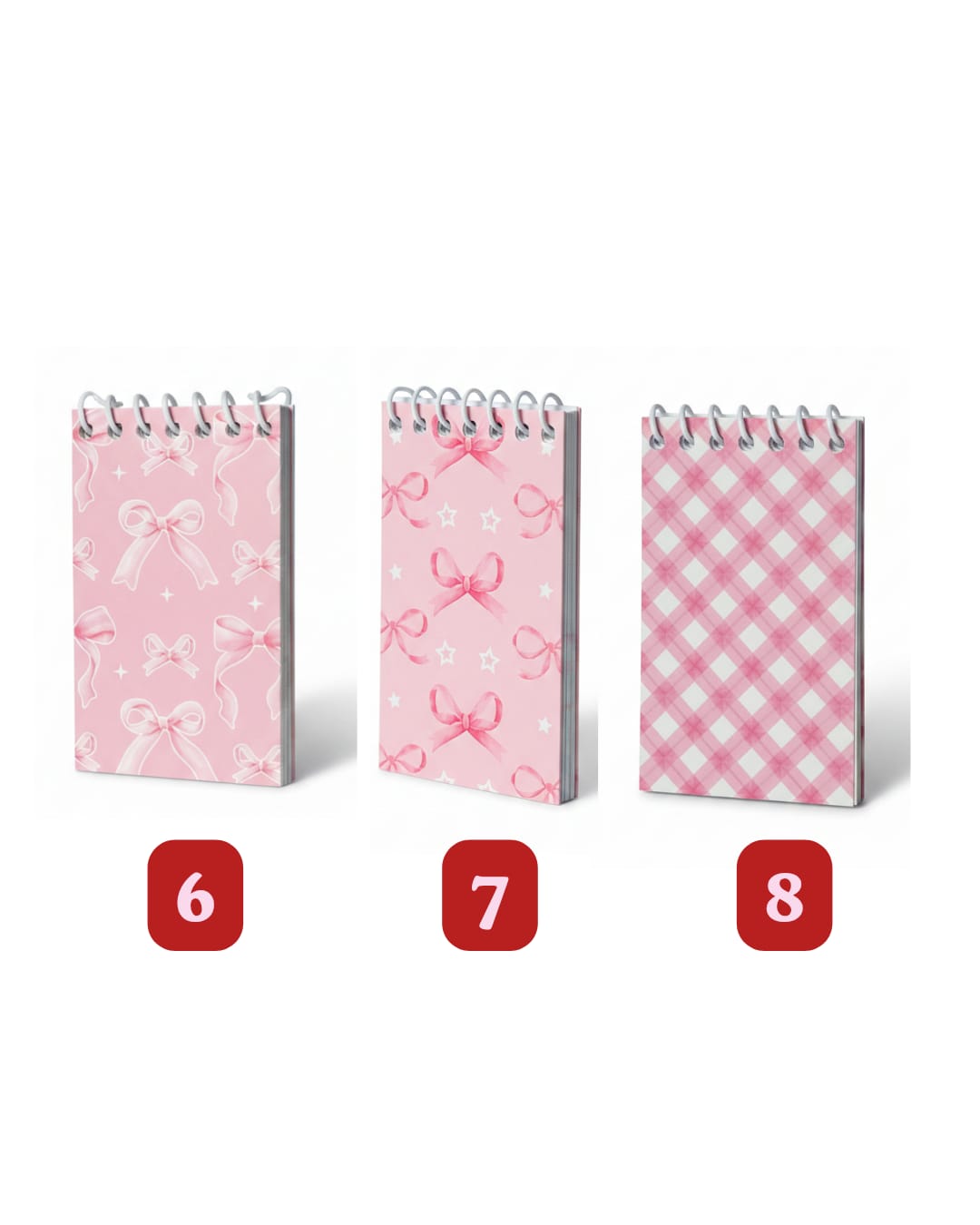Bow Note Pads - Small - 1 pcs - Image 4